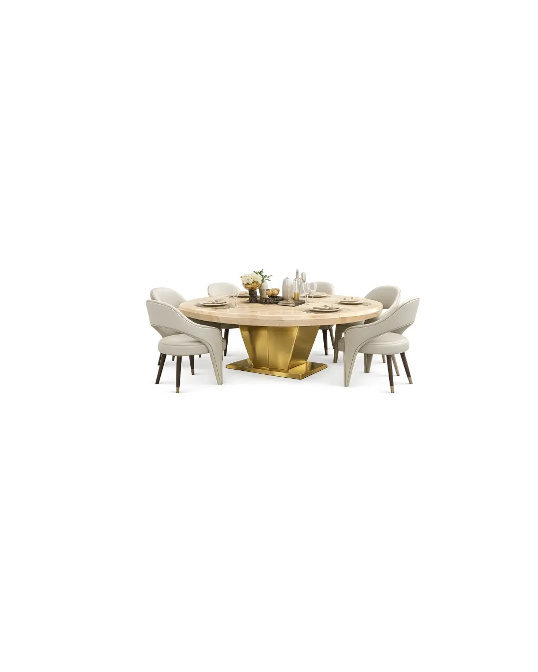 dining table set for homes from furniture showroom in Delhi