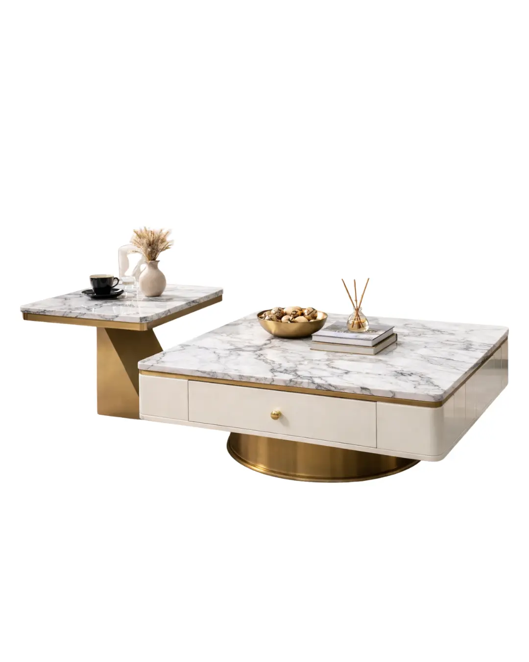 Designer center table for living room from furniture showroom in Delhi NCR
