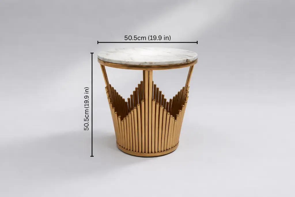 ARDAS INTERIOR VERSACE SIDE TABLE