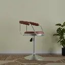 ARDAS INTERIOR FOUNDRY STOOL ADJUSTABLE HIGH CURVY BARSTOOL