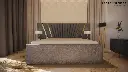 Ardas Interior Solid Wood Queen Hydraulic Bed  Big Bed