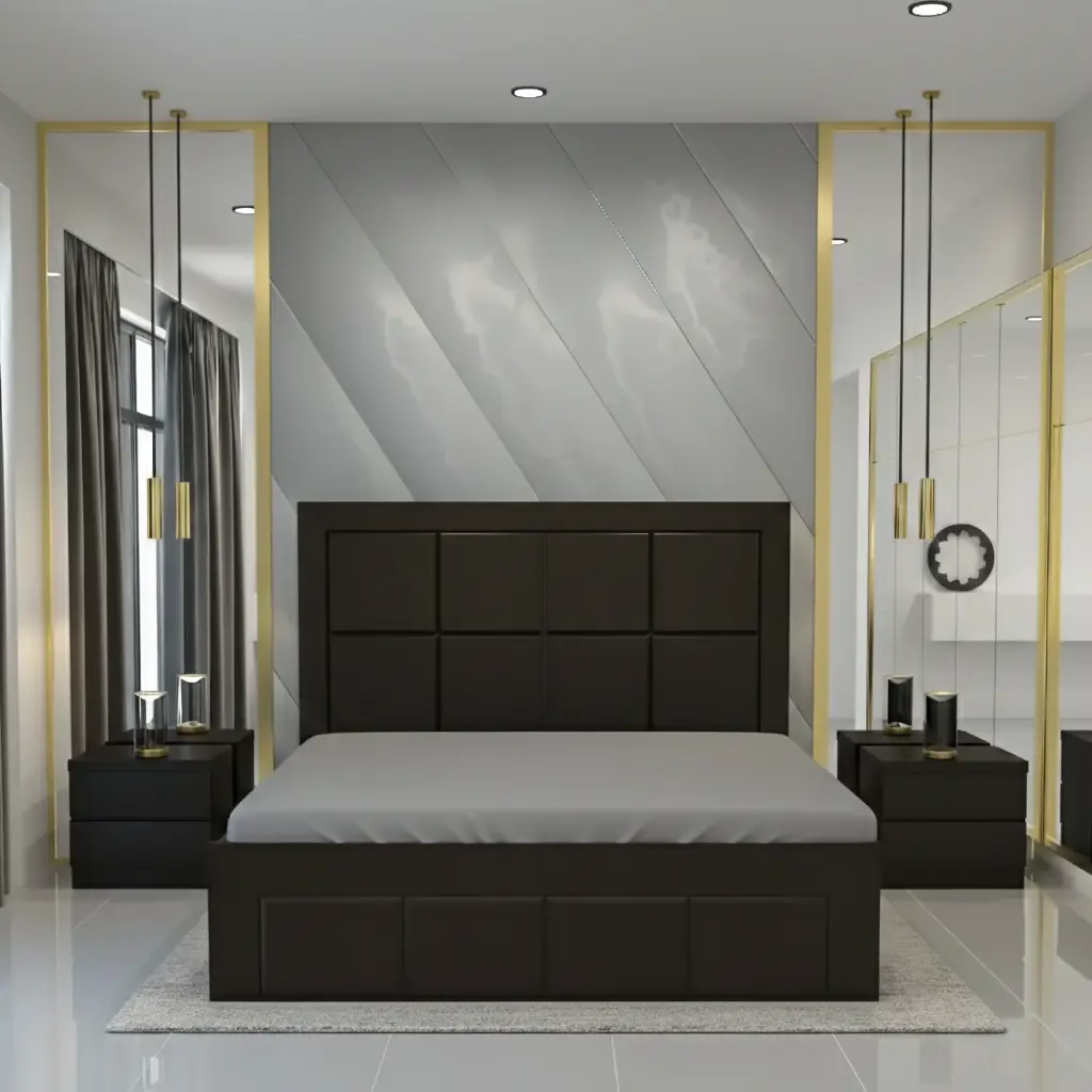 ARDAS INTERIOR CHOCOLATE BED