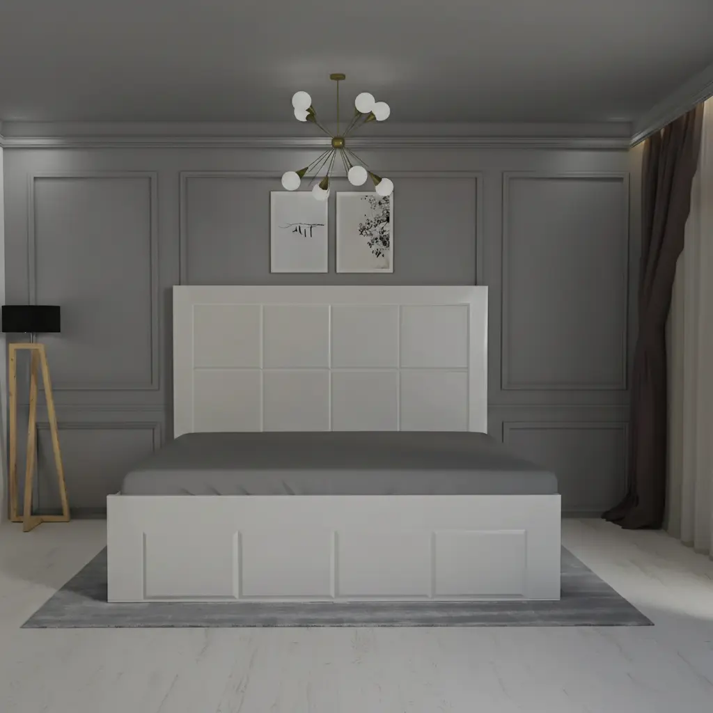 ARDAS INTERIOR WHITE CHOCO BED