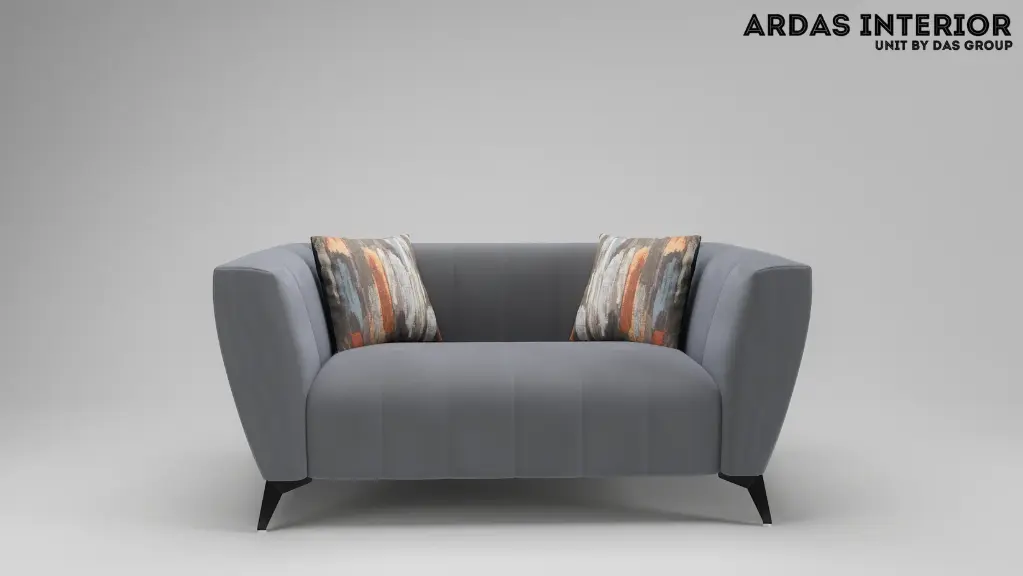 Ardas Interior 2 Seater Sofa – Modern Elegance in Compact Form