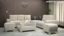 Ardas Interior New York L-Shape Sofa – Modern Luxury Beige Sectional 