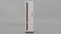 Nokai Compact Wooden Almirah – Ideal for Small Spaces 