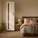 Nokai Compact Wooden Almirah – Ideal for Small Spaces 