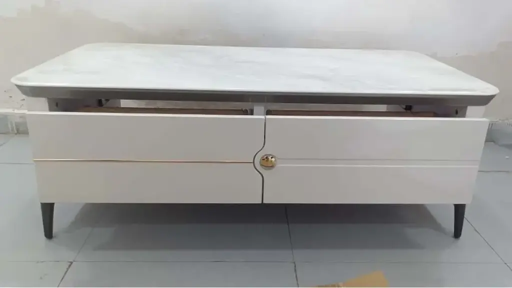 Orion Marble Centre Table – Sleek & Modern Living Room Design
