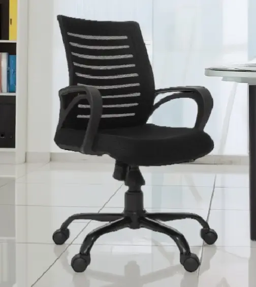 ComfyCommander OptiSupport Chair in Black Colour