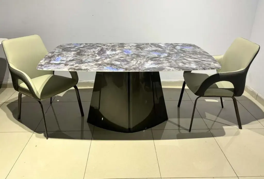 Serenata Italian Marble Dining Set by Ardas Interior