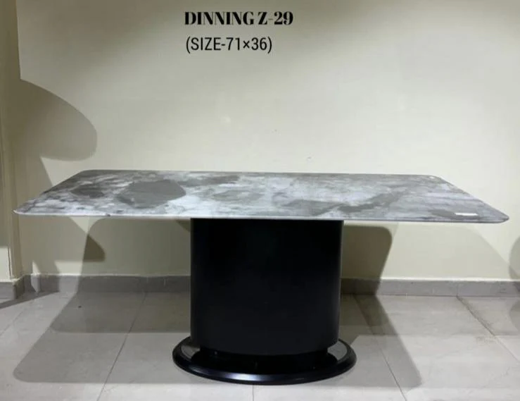 Sovereign Marble Dining Table with Contemporary Design and Premium Finish