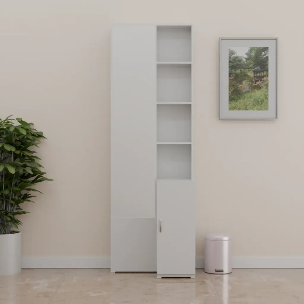 The Moonlight Reflection Dressing Table (White Finish)