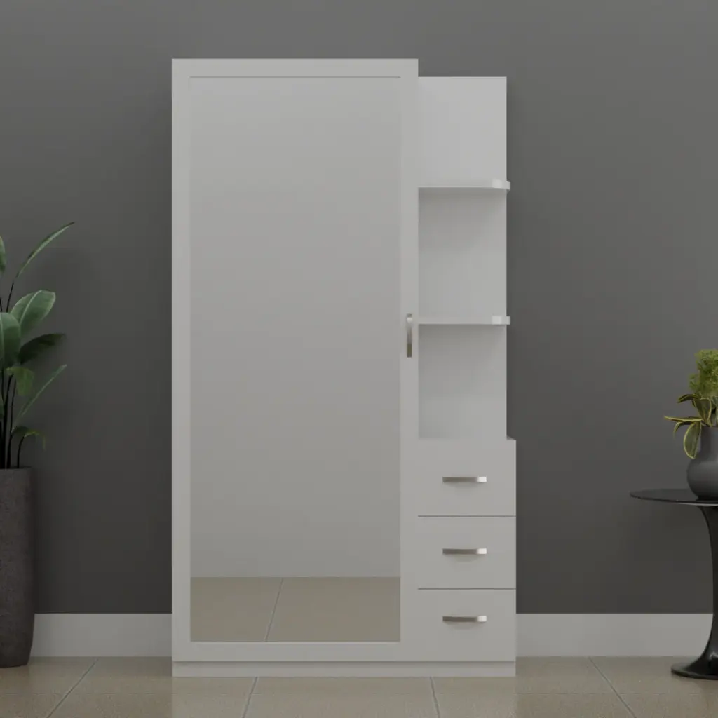 The Allure Alcove Wood Finish Dressing Table