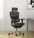 Ultra Breathable Mesh Ergonomic Chair with Headrest & Seat Glider 