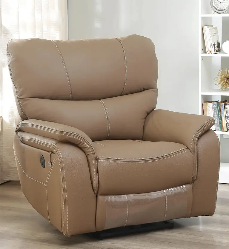 Leatherette Powered Rocker Recliner