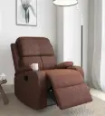 Fabric Manual Swivel Rocker Recliner