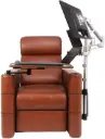 Leather Powered Swivel Rocker Recliner