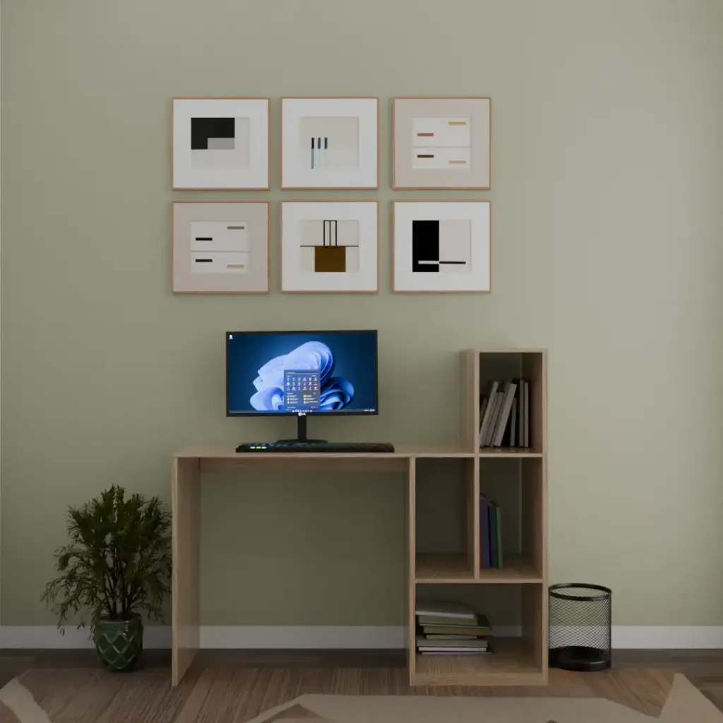 NEUDOT Engineered Wood Study Table