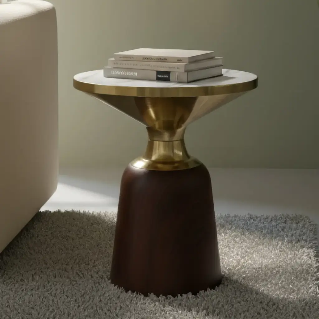 ARDAS INTERIOR SAINT LAURENT SIDE TABLE