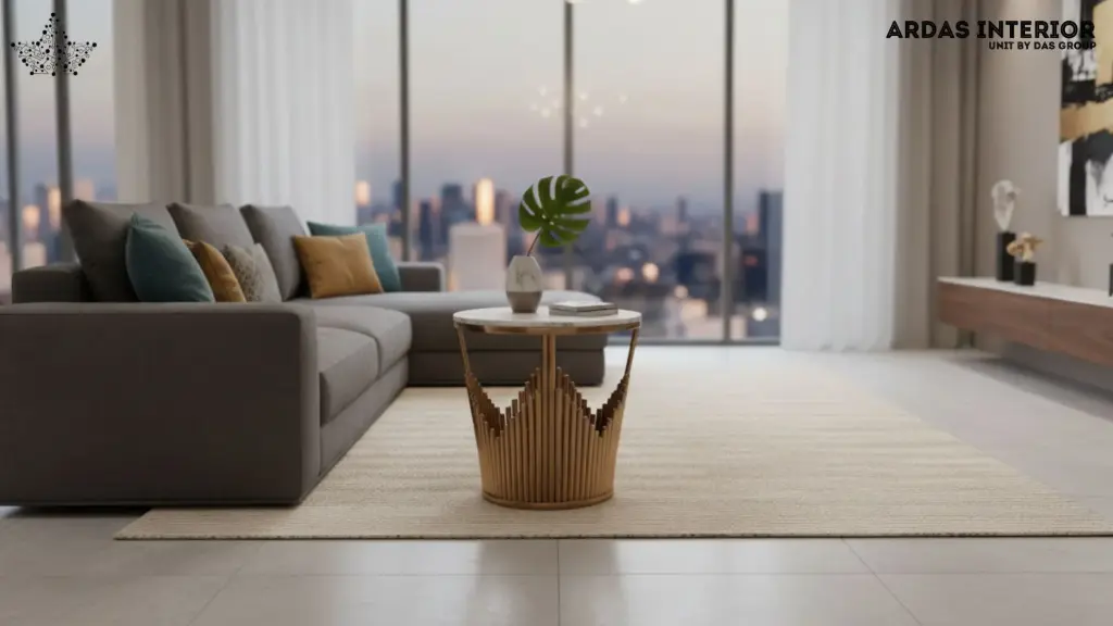 ARDAS INTERIOR VERSACE SIDE TABLE