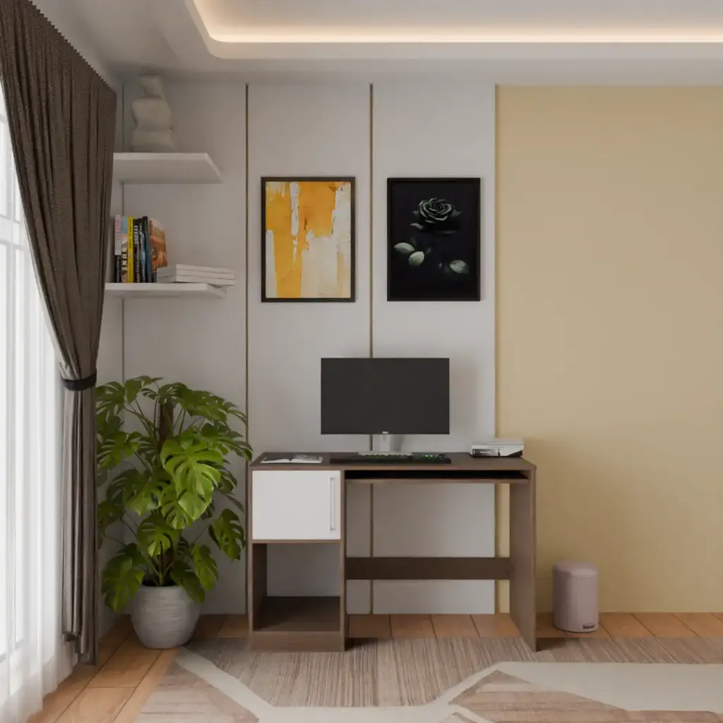 Prism Multipurpose Study TABLE Moldau Accacia Finish