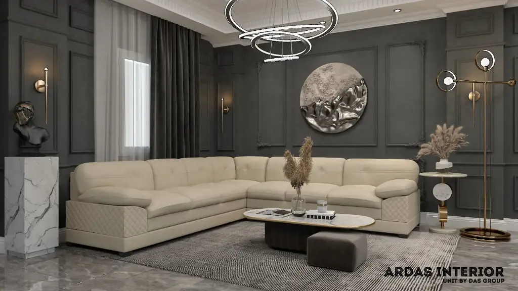 ARDAS INTERIOR POLOFILL L-SHAPE SOFA