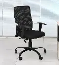 FlexiComfort ErgoPro Chair in Black Colour