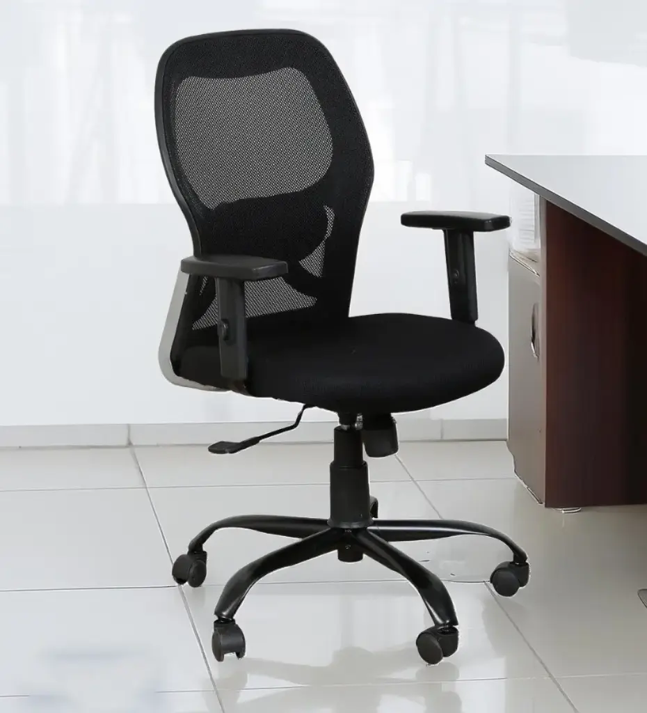 Comfy Lux Opti Chair In Black Colour