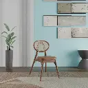 Elysian Rest Honey Oak Finish With Leatherette
