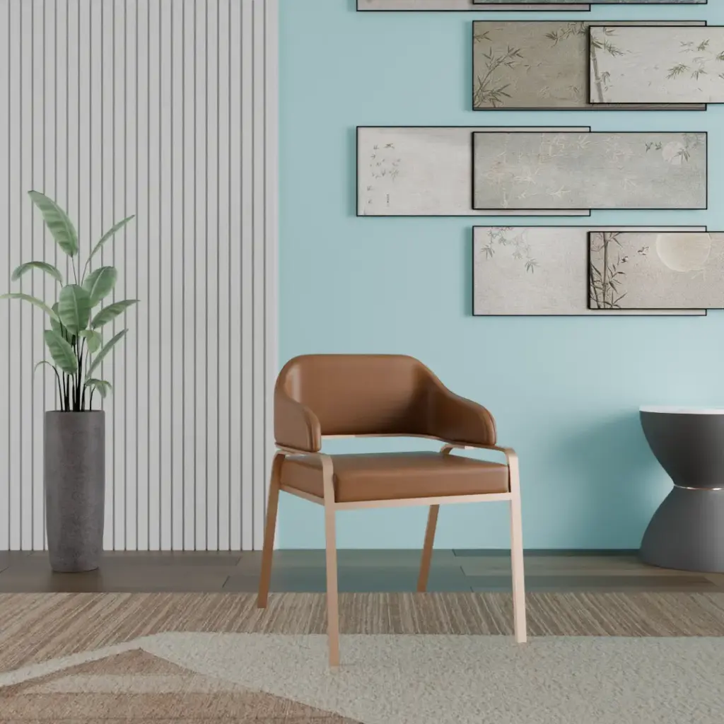 Cloud Nine Leatherette Arm Chair