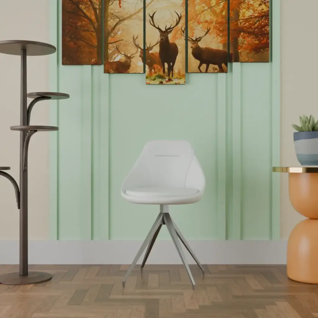 Chic Comfy Leatherette Chair