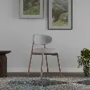 Halo cafe chair in grey