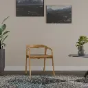 Amber Throne wooden chair