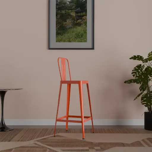 ARDAS INTERIOR APEX METAL BAR STOOL