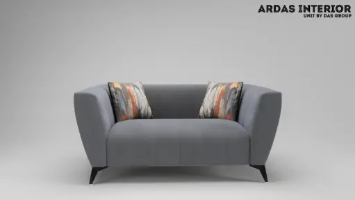 Ardas Interior 2 Seater Sofa – Modern Elegance in Compact Form