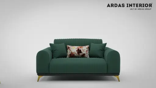 Romeo 2 Seater Sofa – Compact Modern Designer Seating for Living Rooms by Ardas Interior