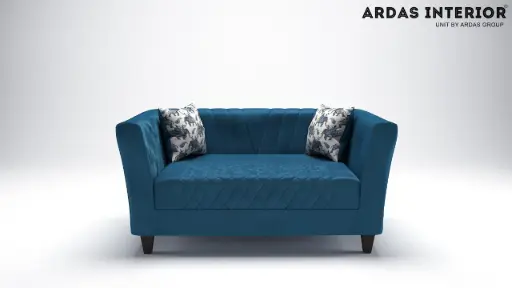 Ardas Interior 2 Seater Armani Sofa – Chic Modern Elegance 