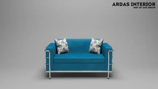 Ardas Interior 2-Seater Milano Sofa – Modern Blue Designer Comfort 