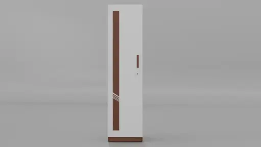 Nokai Compact Wooden Almirah – Ideal for Small Spaces 