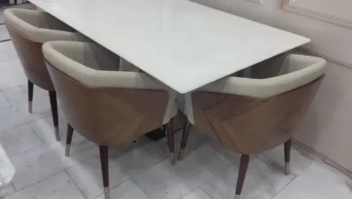 Ardas Interior 6-Seater Dining Table Set – Modern Design & Luxury Finish