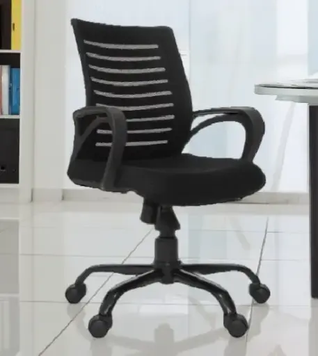 ComfyCommander OptiSupport Chair in Black Colour
