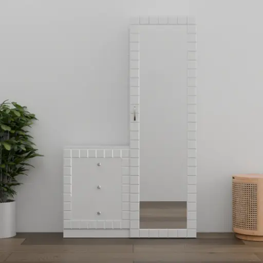 QSS Dressing Table in White Color