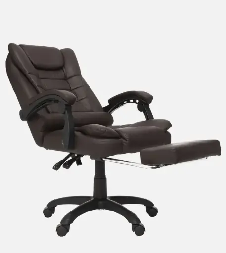 Brown Leatherette Executive Chair 