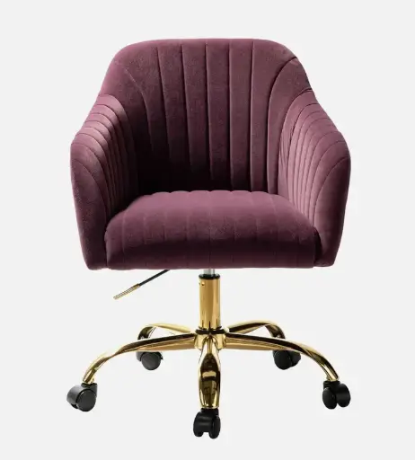 Fabric Office Chair with Adjustable Arms