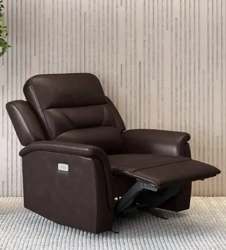 Leatherette Powered Rocker Recliner