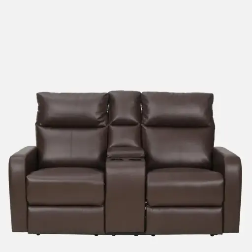 Leatherette Manual Swivel Recliner