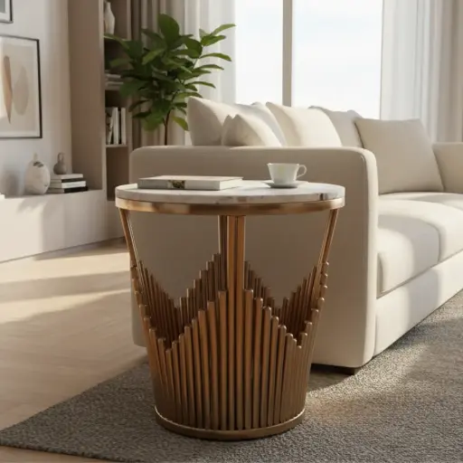 ARDAS INTERIOR | VERSACE SIDE TABLE