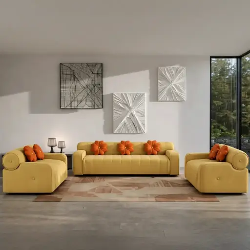 ARDAS INTERIOR ZUDIAC CREAM SOFA