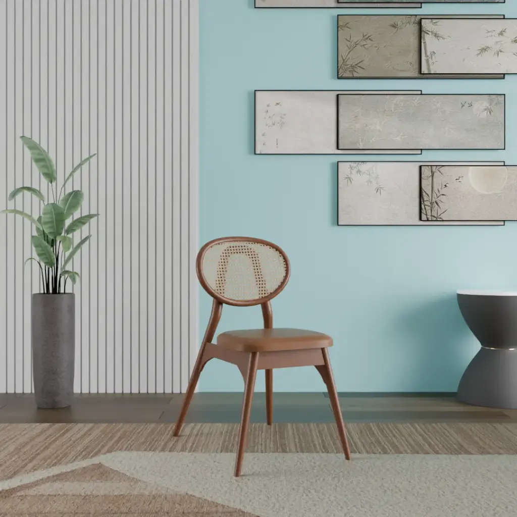 Elysian Rest Honey Oak Finish With Leatherette